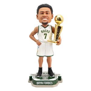 Milwaukee Bucks Bryn Forbes 2021 NBA Champions Bobblehead